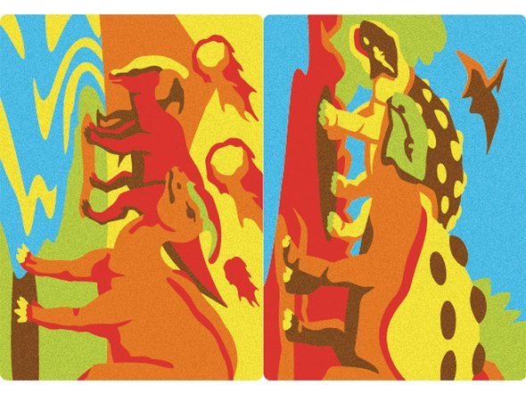 Sabbiarelli Magiczny Piasek Dinozaury 5l+