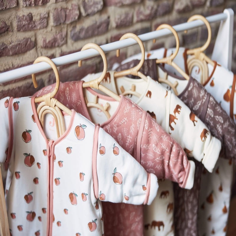 Jollein Śpiworek Niemowlęcy Całoroczny Peach 70cm 0+