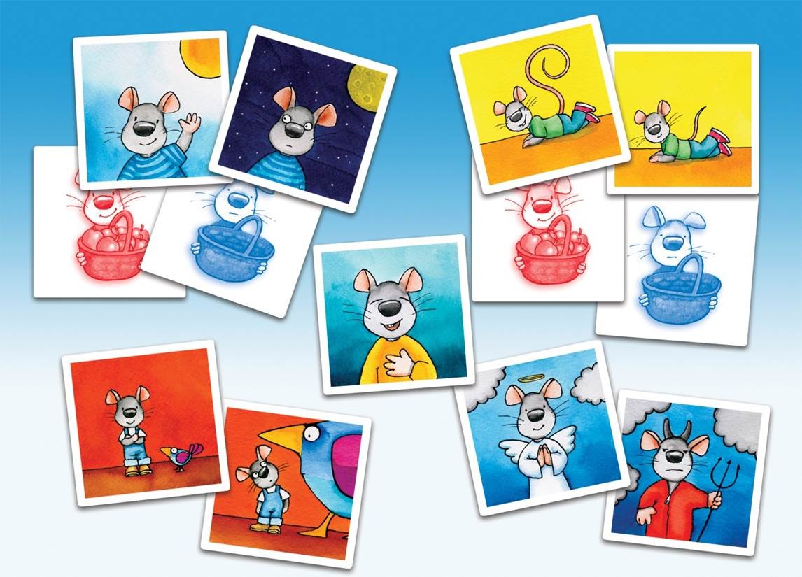 Gra Mała Wielka Myszka - Gra w Przeciwieństwa 3+