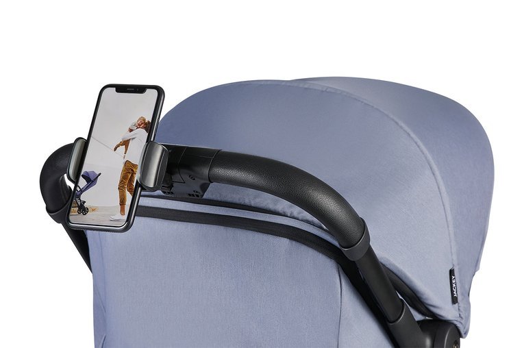 Easywalker Jackey Wózek Spacerowy Samoskładający Steel Grey