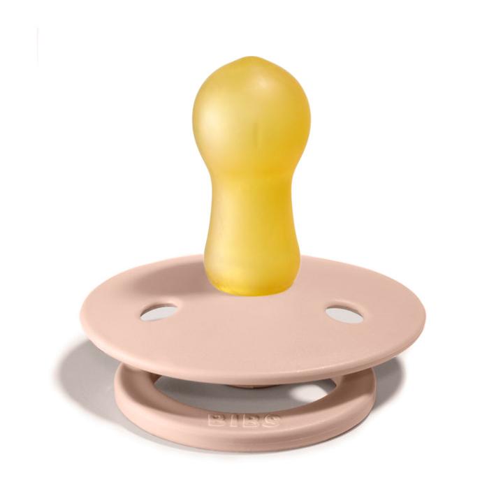 Bibs, 2-Pack Blush & Ivory M Smoczek Uspokajający kauczuk Hevea
