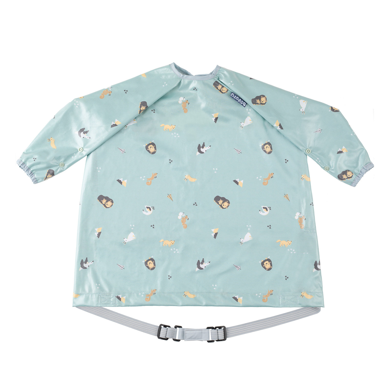 BIBaDO Wodoodporny śliniak z długim rękawem BLW 6m+