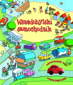 Wydawnictwo Olesiejuk Wszędobylski Samochodzik Książka z Torami 3+