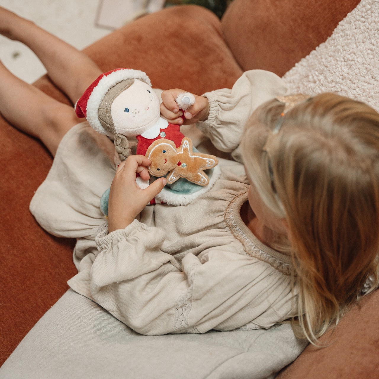 Little Dutch, Laleczka X-mas Rosa 35 cm