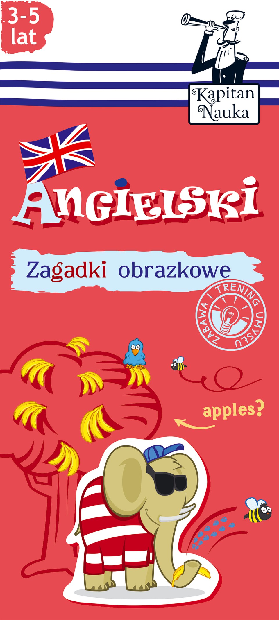 Zagadki Obrazkowe Angielski 3-5 lat - Edukacja | Fabryka Wafelków