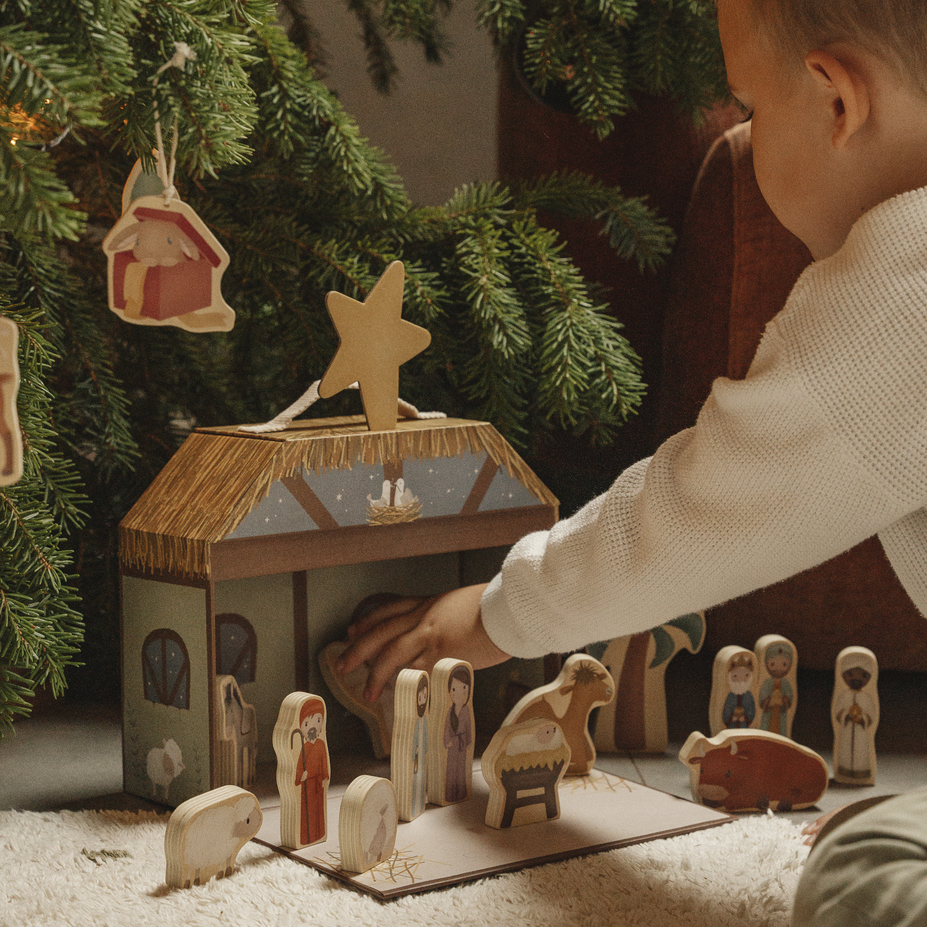 Little Dutch Szopka Świąteczna w Walizeczce 18m+