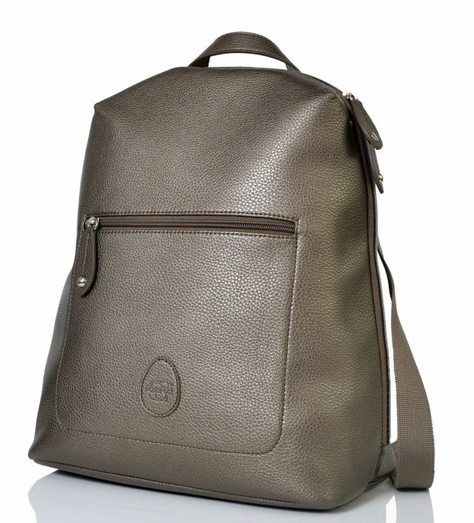 PacaPod Plecak dla Mamy Hartland Cynowy Eko-skóra