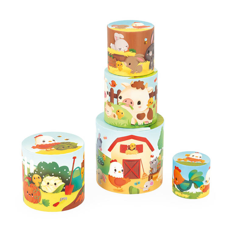 Janod Piramida Wieża Farma Kurka 12m+