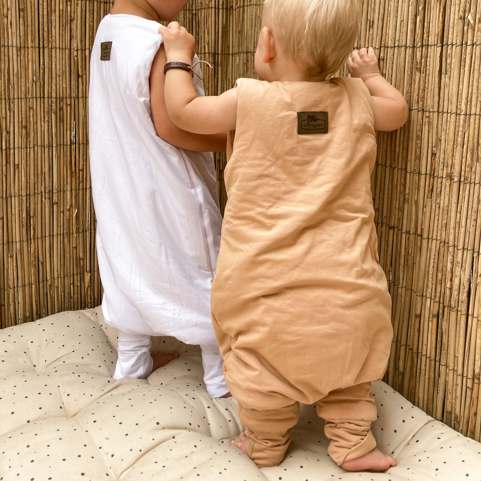 Sleepee Lekki śpiworek z nóżkami Biały 1-2 lata
