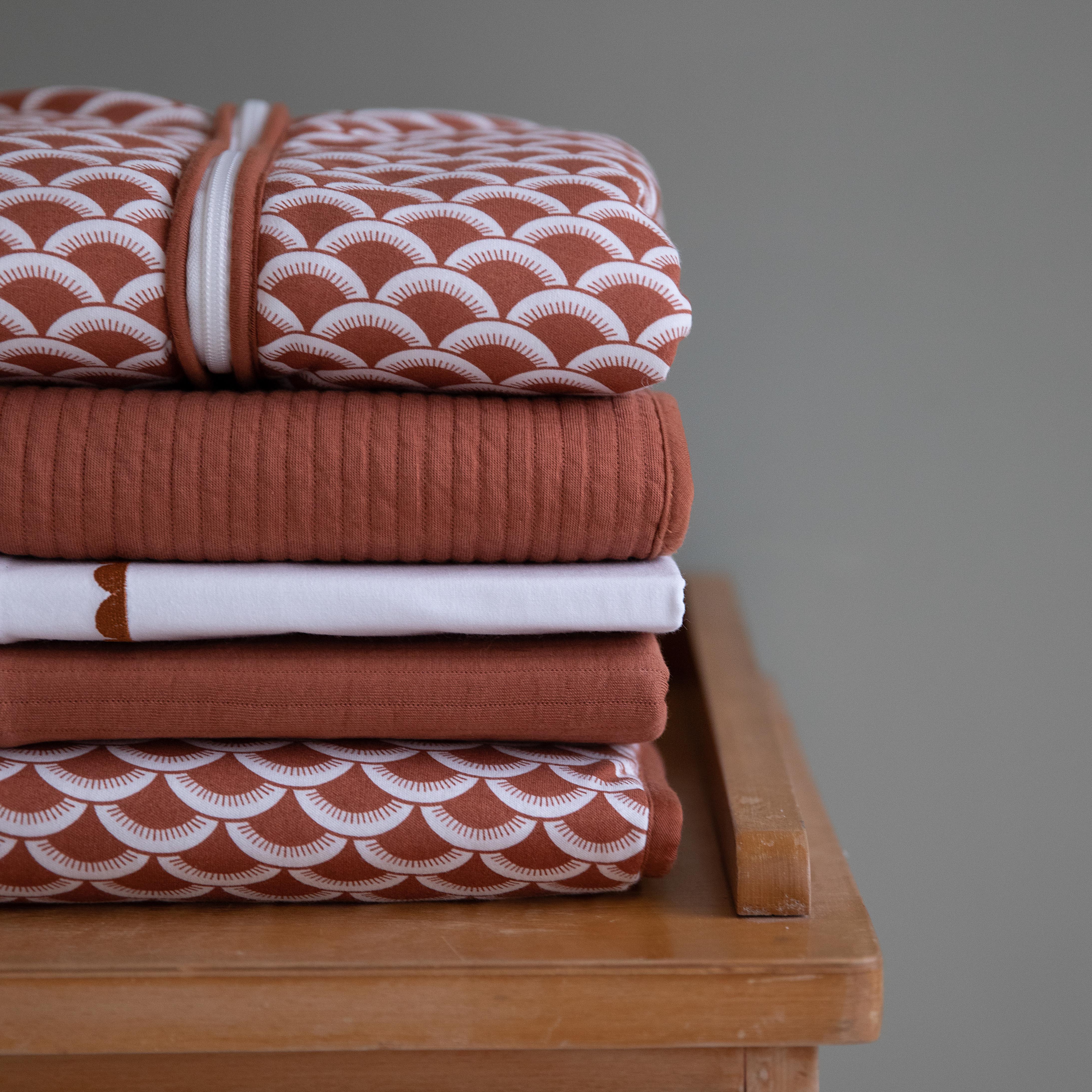 Little Dutch Śpiworek z odpinanymi rękawami 90cm Sunrise Rust