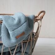 Little Dutch Ręcznik Pure Mint Kaptur 75x75cm