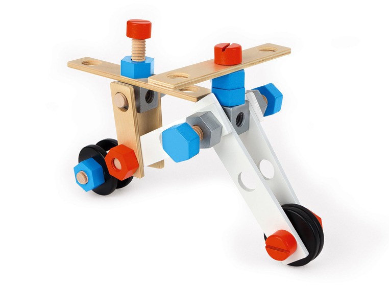 Janod Zestaw Konstruktora Brico Kids 100el 3+