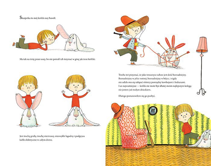 Benjamin Chaud Żegnaj Skarpetko Książka 3+ lat