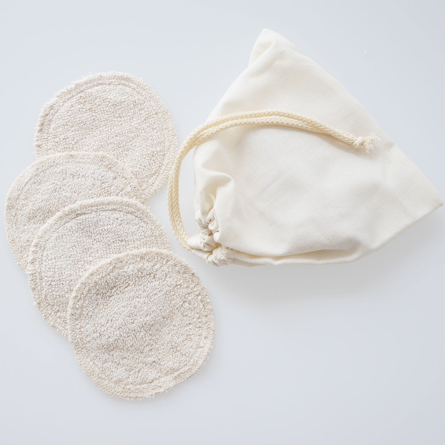 Lullalove Wielorazowe Płatki Len Bambus 20szt