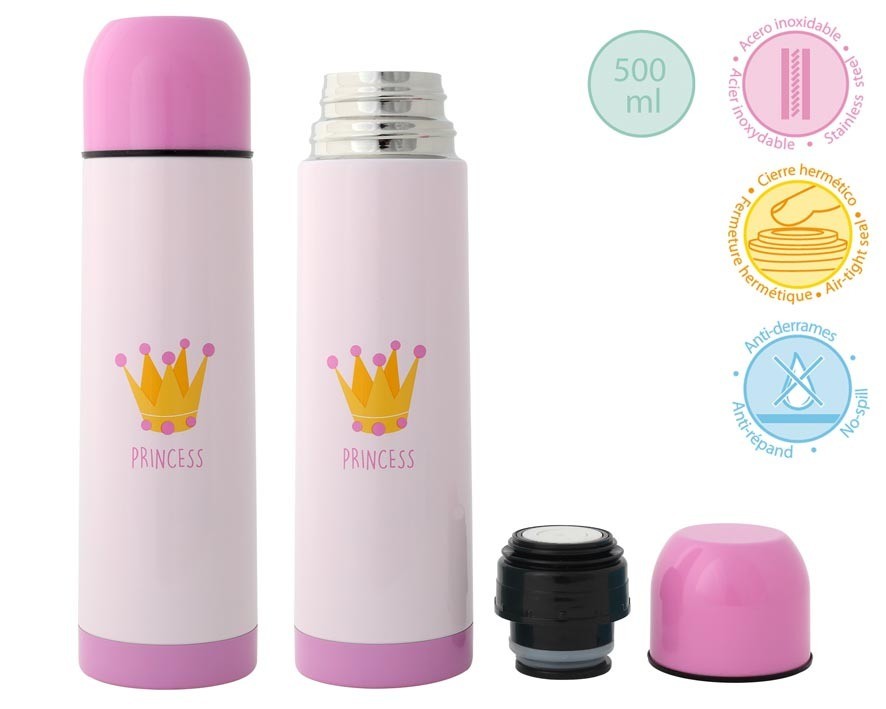 Kiokids Termos PRINCEESS 500ml - Na Napoje 1+