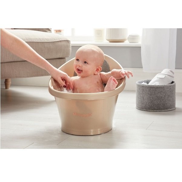 Shnuggle Wanienka Gold z piankowym oparciem 0+