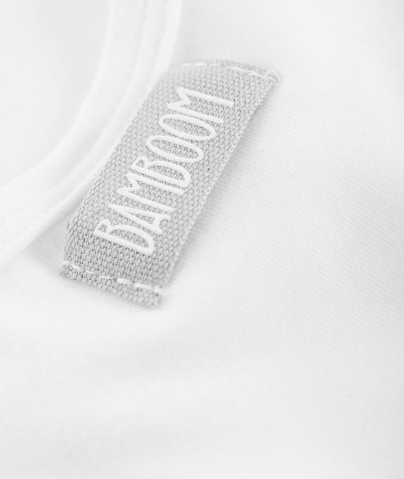 Bamboom Body Niemowlęce Bambus Organiczny Białe 9-12m