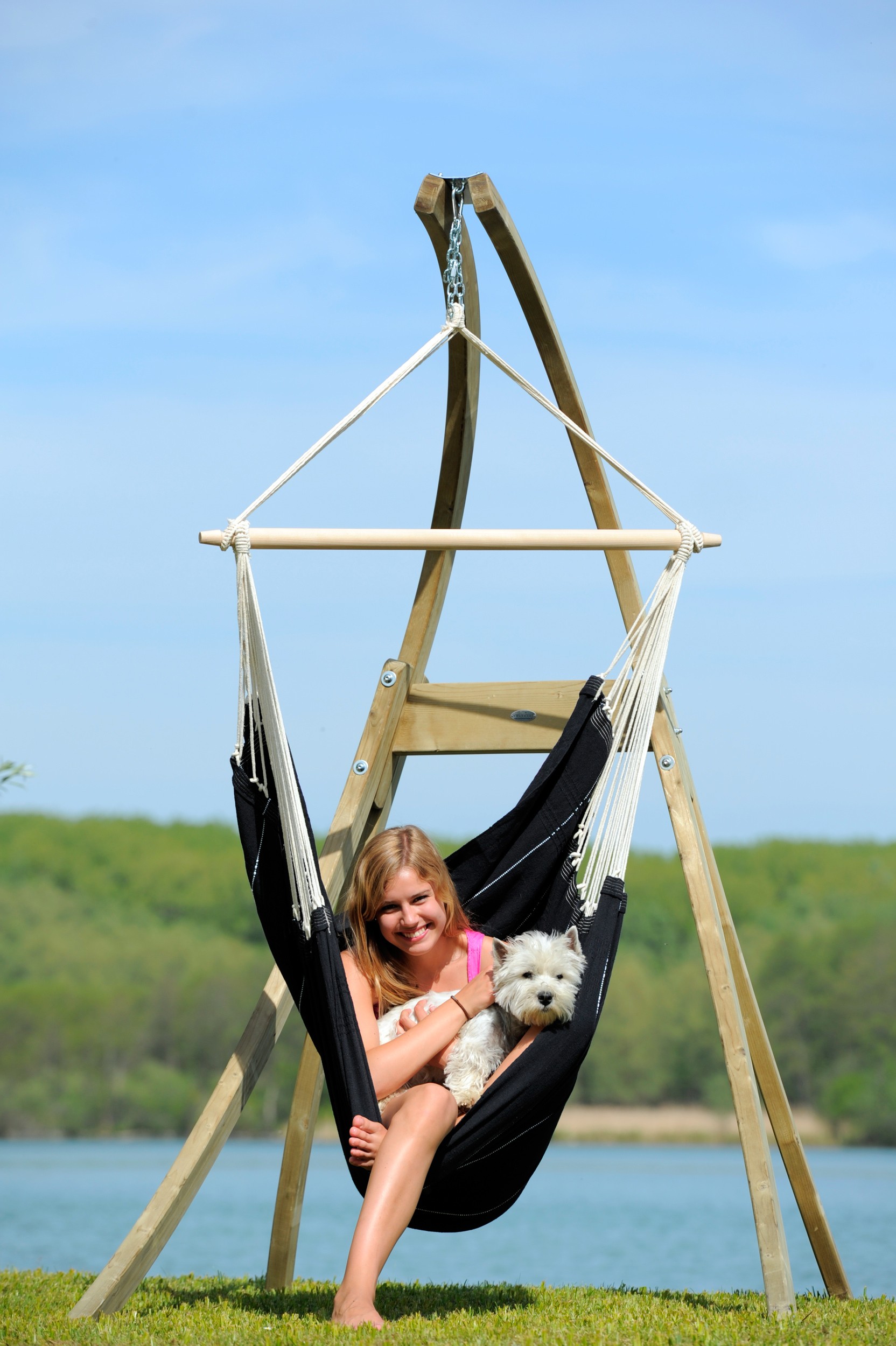 Amazonas Huśtawka hamakowa Brasil Black 150kg