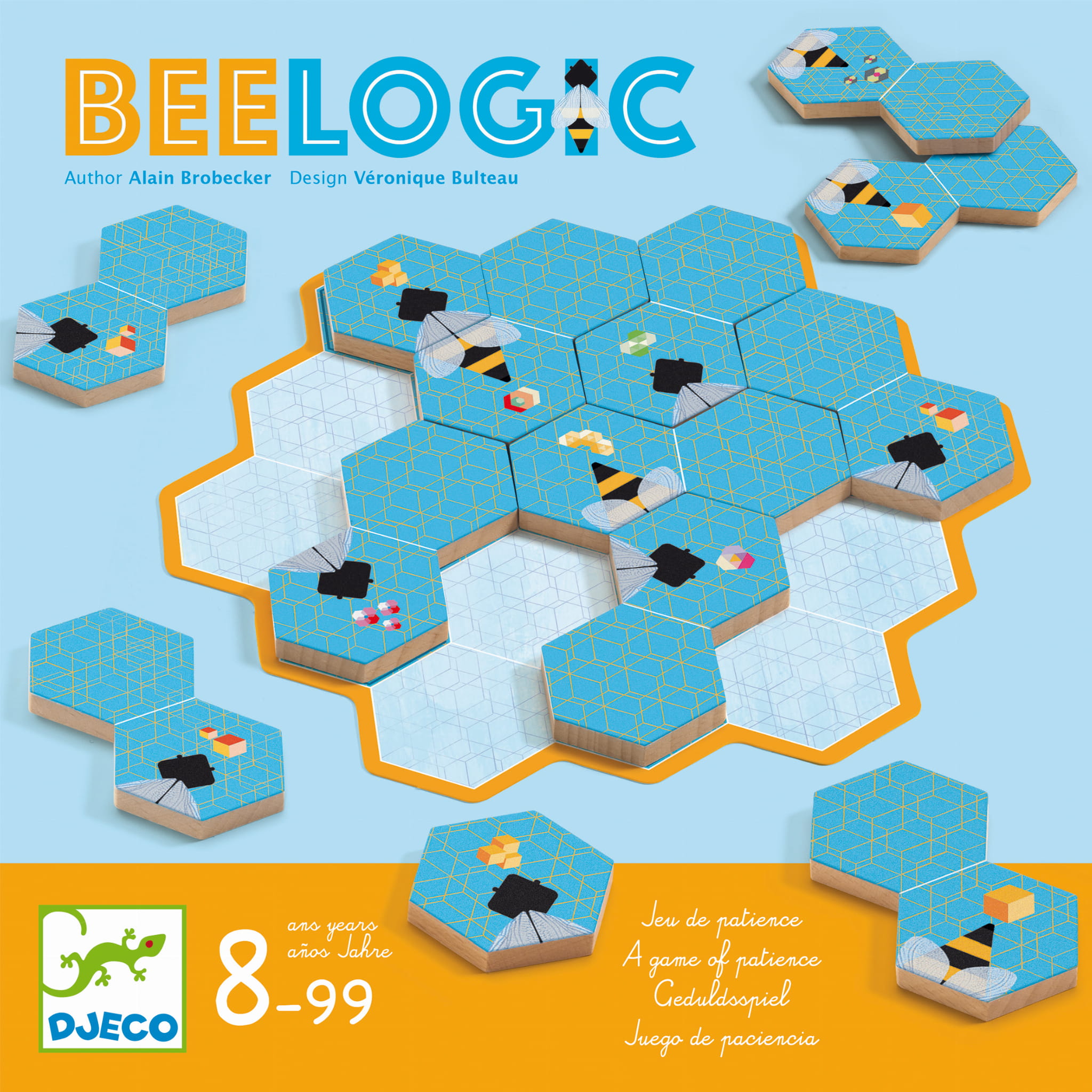 Djeco Gra logiczna BEE LOGIC +8 lat