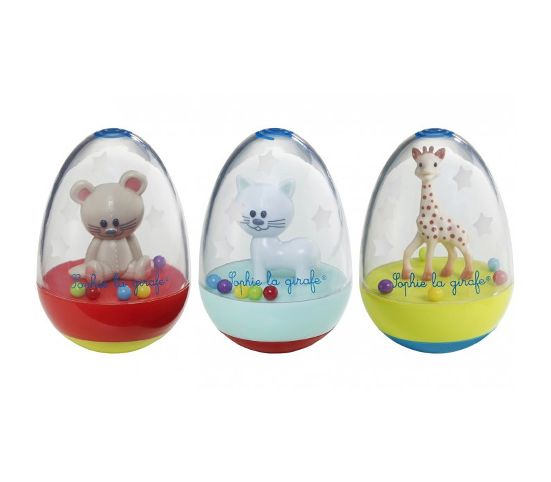 Vulli Mini Wańki-Wstańki z Żyrafą Sophie 3 szt. 0+