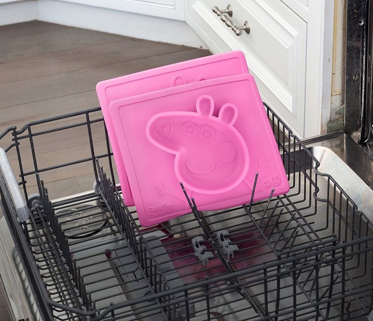 EZPZ Miseczka z Podkładką 2w1 Peppa Pig Różowa