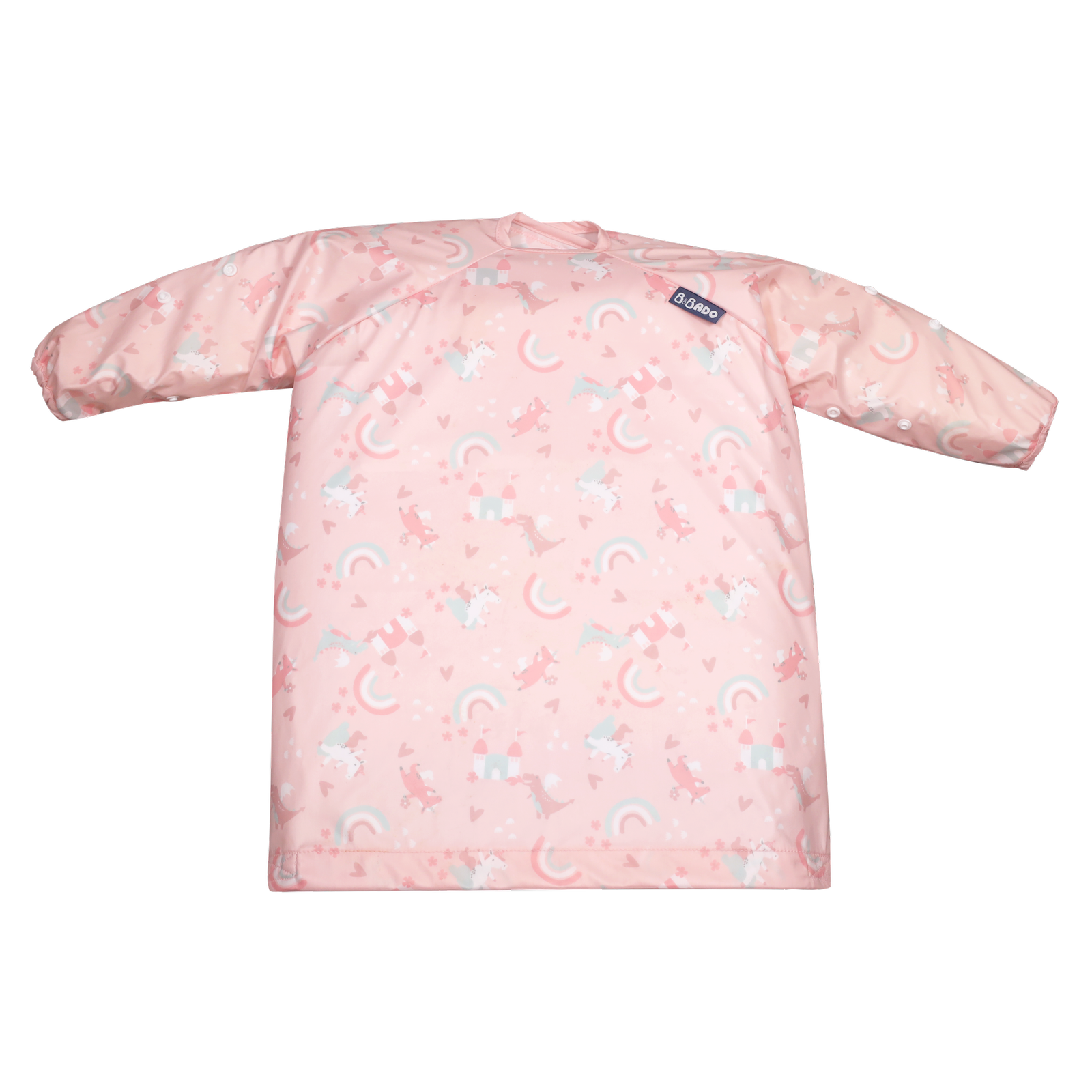 Zestaw Śliniak BLW i sztućce  Over the Rainbow