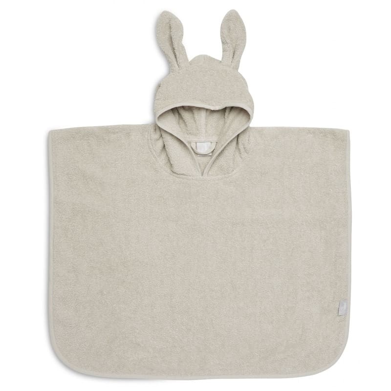 Jollein Poncho kąpielowe Rabbit 1-2 lata Nougat