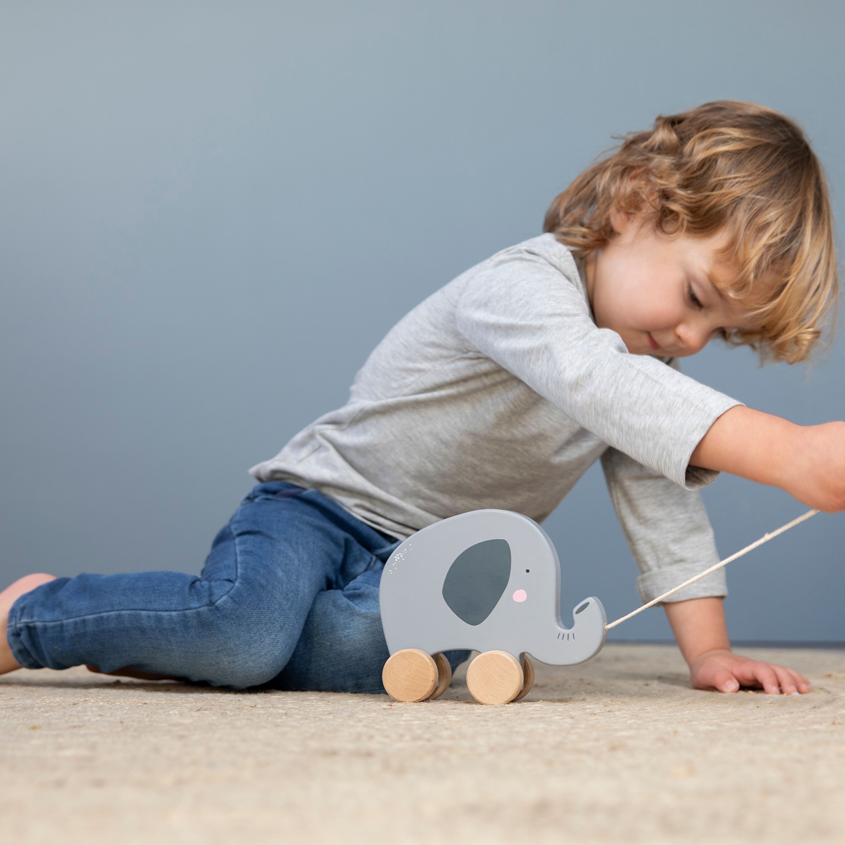 Little Dutch Słonik na sznurku 12m+