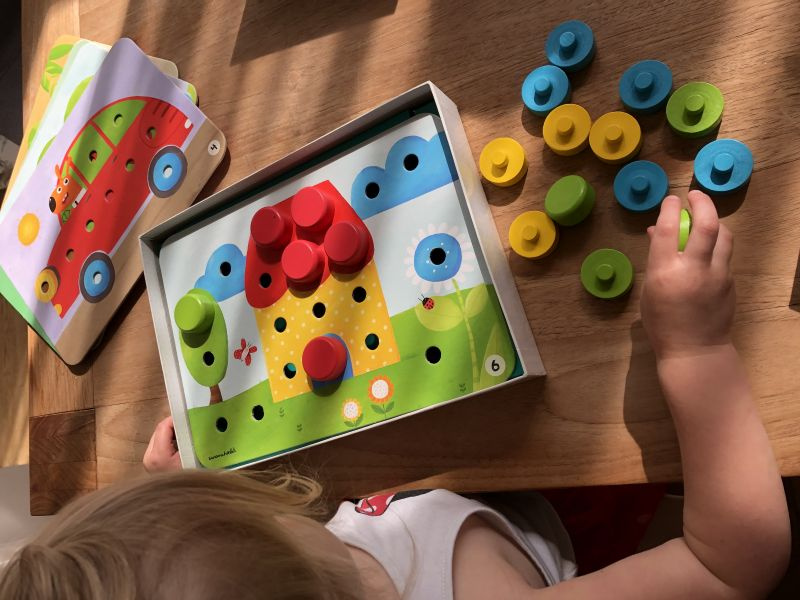 Układanki dla dzieci Kolory Goula