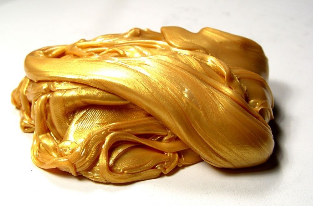 Sprytna Plastelina Metaliczna Złota - 80g 3+