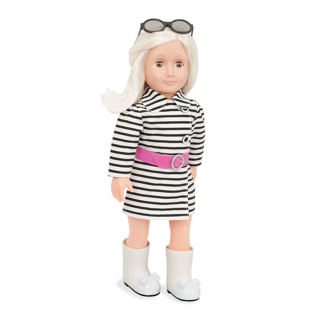 Our Generation Ubranka Paryskie z Płaszczem 18 cali