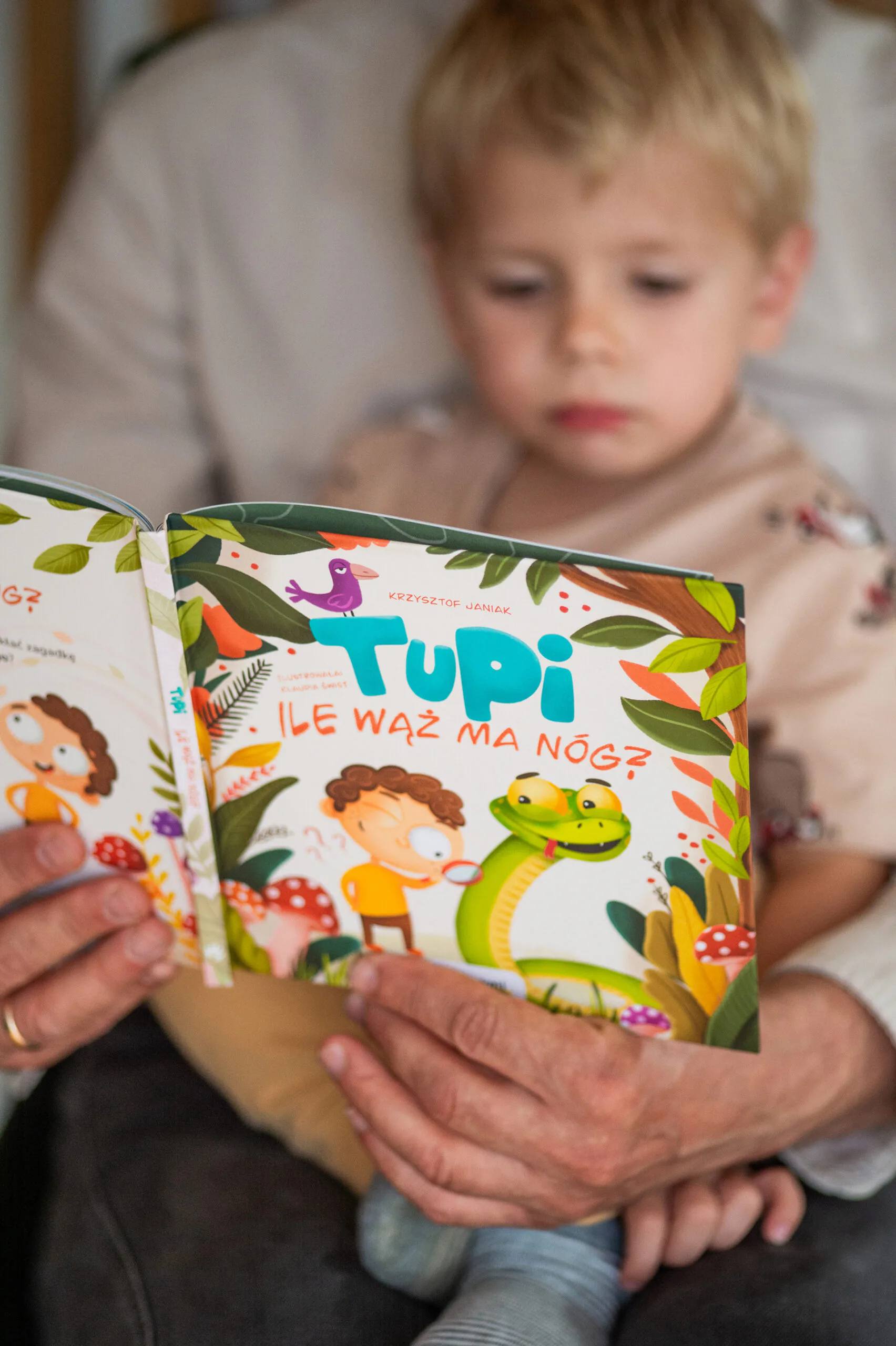 Tupi Ile Wąż Ma Nóg Książka Dla Dzieci 3+