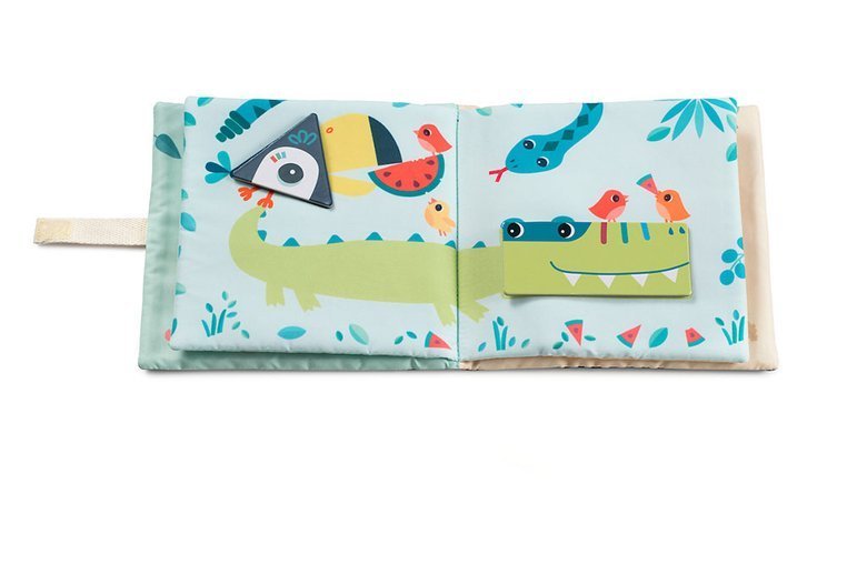 Lilliputiens Miękka książeczka nauka kształtów 18m+