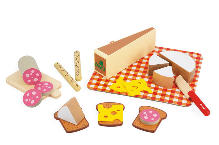 Janod Zestaw Francuski Aperitif Deska Serów 3+