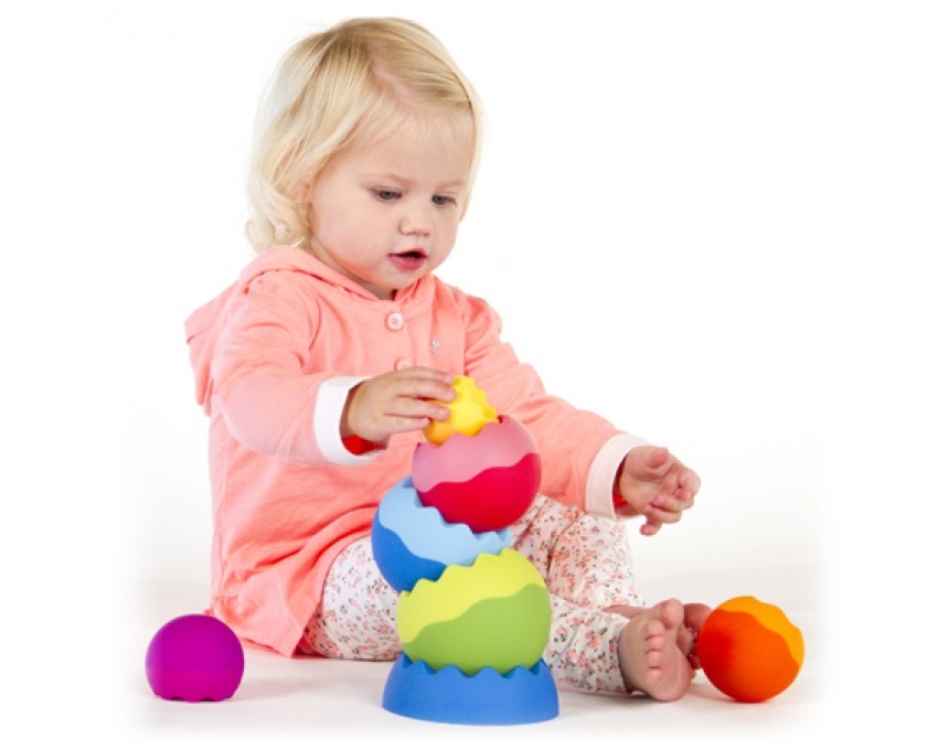Fat Brain Toy Kule Tobbles Neo - Zabawka Sensoryczna 1+