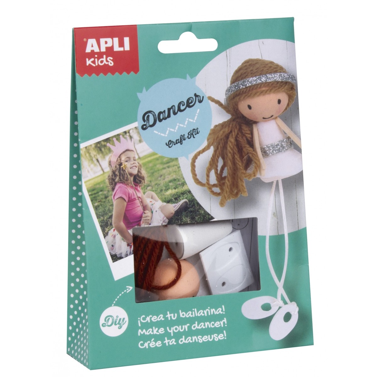 Apli Kids Zestaw Artystyczny Baletnica 3+