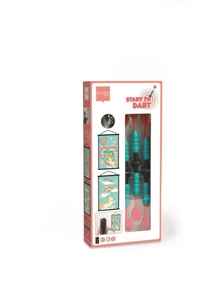 Scratch Rzutki Jednorożec Dwustronna Tarcza 3+