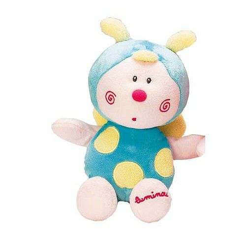 Luminou Biedronka niebieska 15 cm - Świecąca Przytulanka