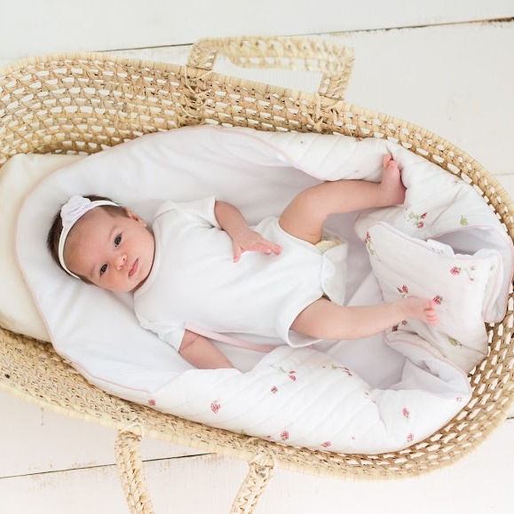 Samiboo Kokon Niemowlęcy Maliny 0+ | Miękka Bawełna