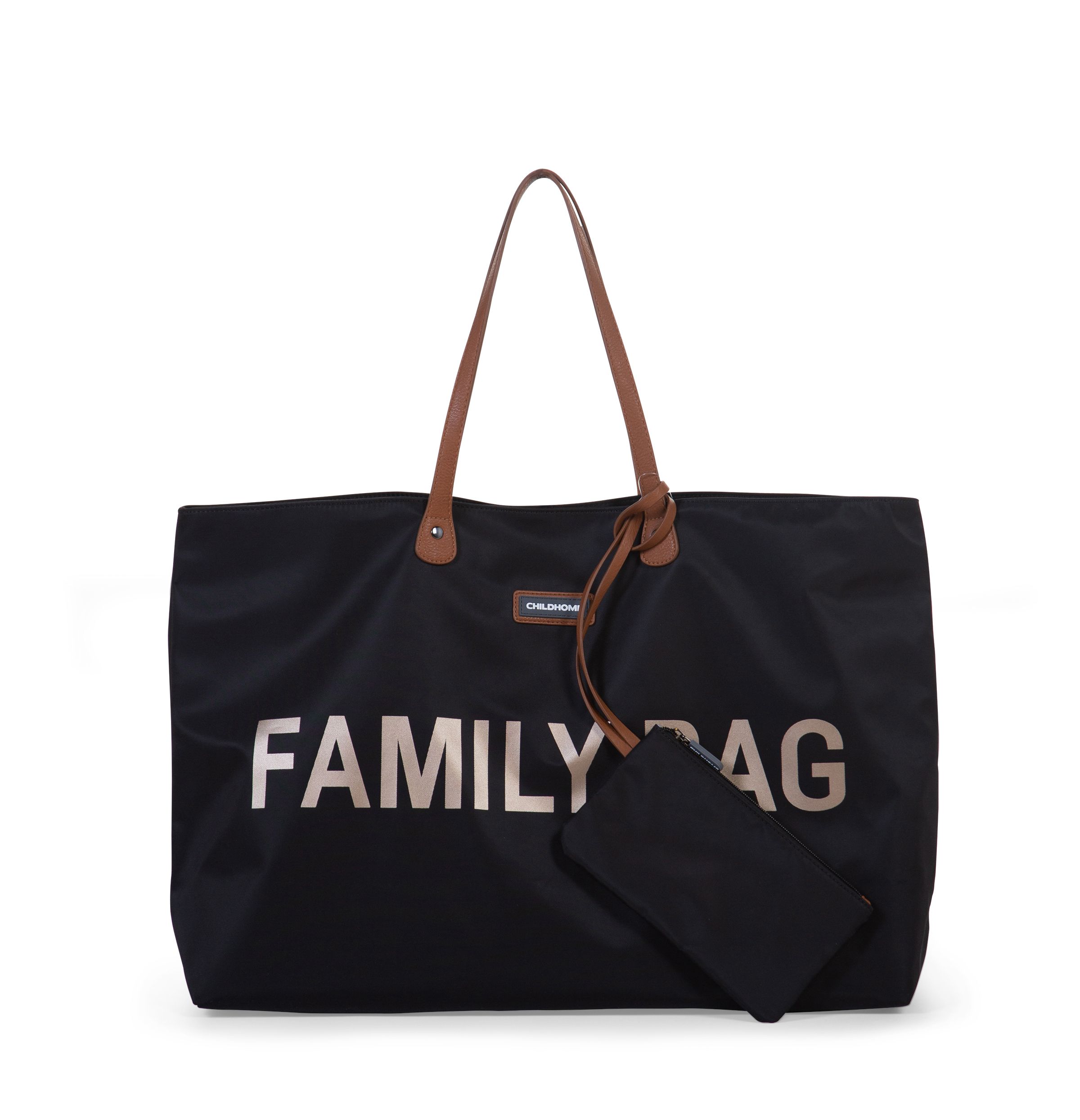 Childhome Torba Family Bag Czarna - Praktyczna dla Rodziców