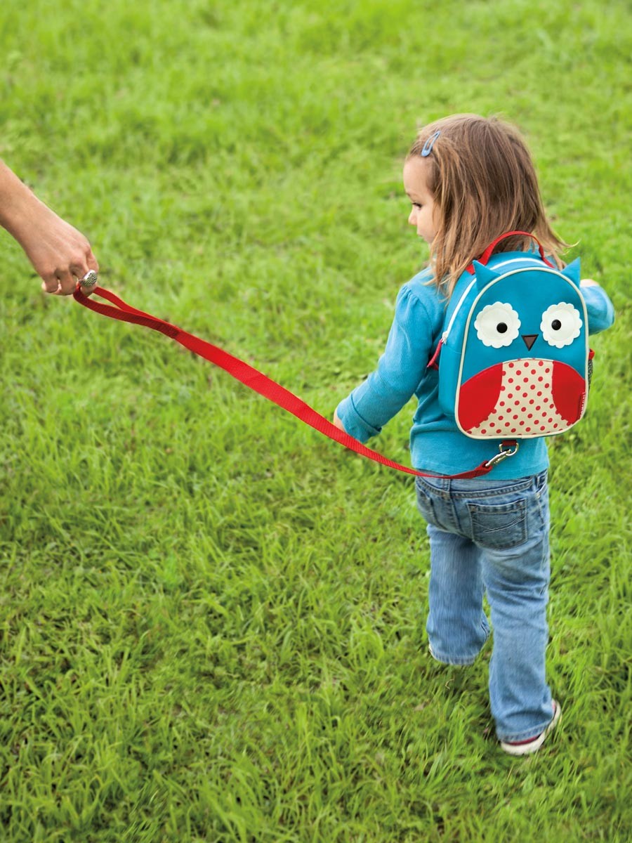 Skip Hop Plecaczek Smycz Zoo Sowa dla Maluchów 1+