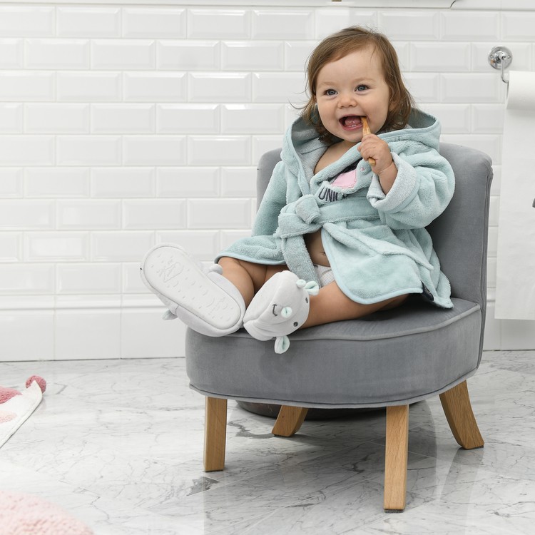 La Millou Szlafrok Bamboo Soft Small Powder Pink Doggy Unicorn