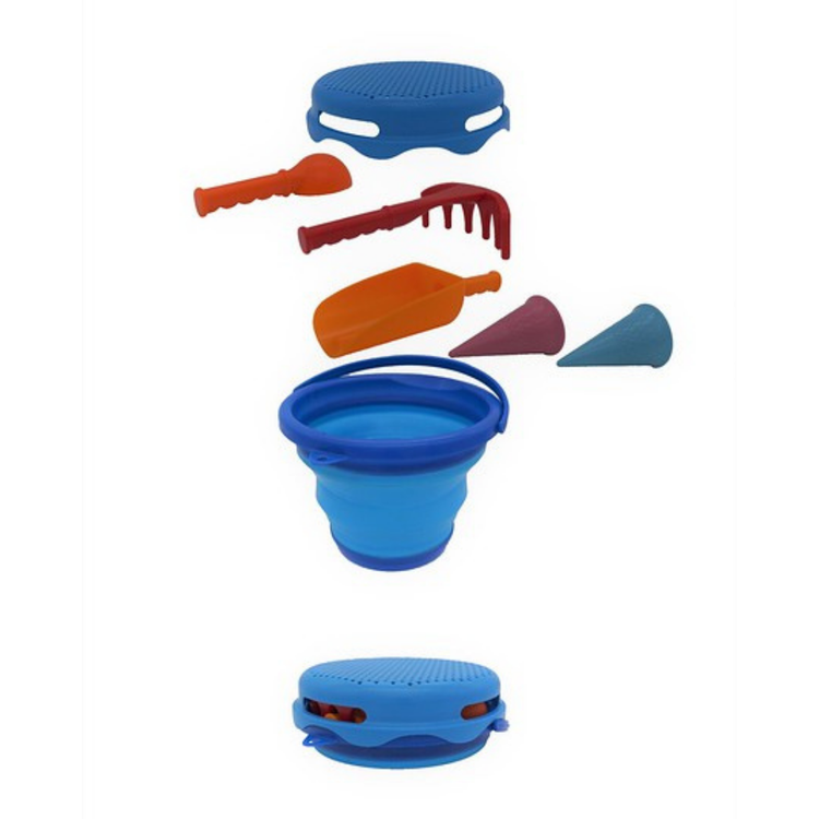 CompacToys Zestaw do Piaskownicy 7szt Niebieski 18m+