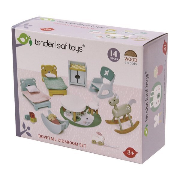 Tender Leaf Toys Meble do domku pokój dziecięcy 3+