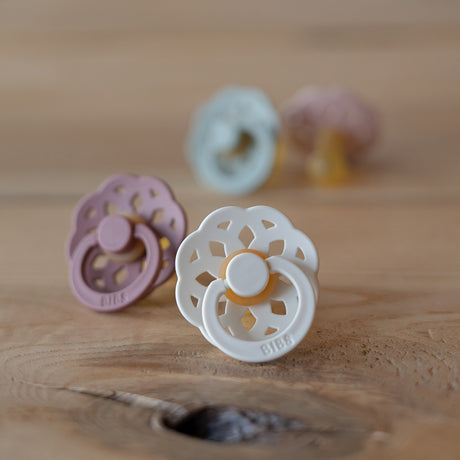 Bibs Smoczek Boheme 2-pack M Blossom & Dusky Lilac