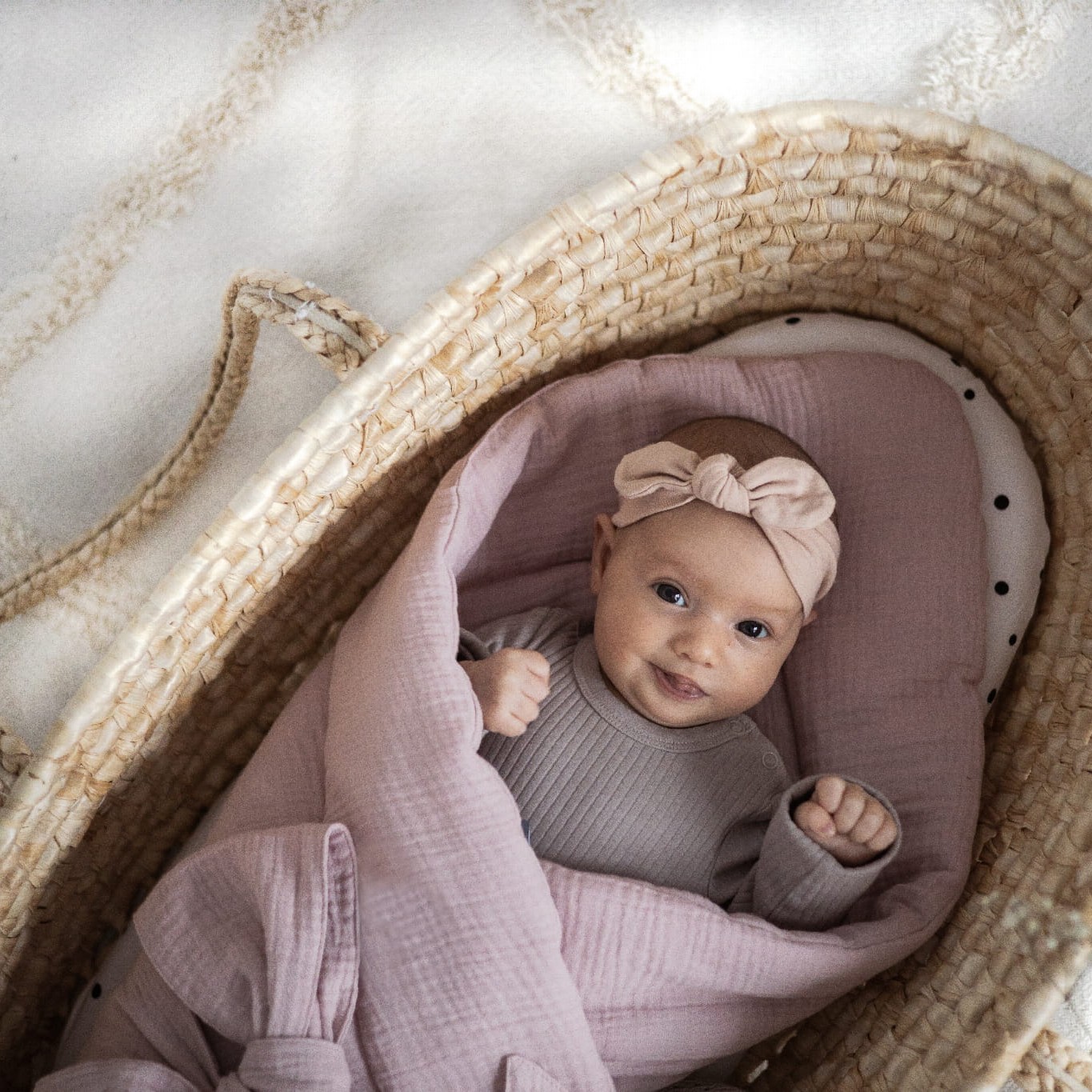 Sleepee Rożek Muślinowy Ocean Green 0+ | Certyfikat Oeko-Tex