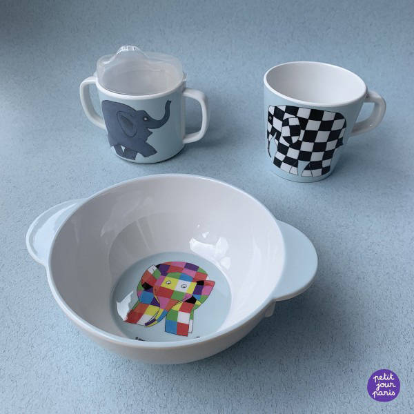 Petit Jour Paris Elmer Kubek Niekapek 2 Uszy Słoń 6m+