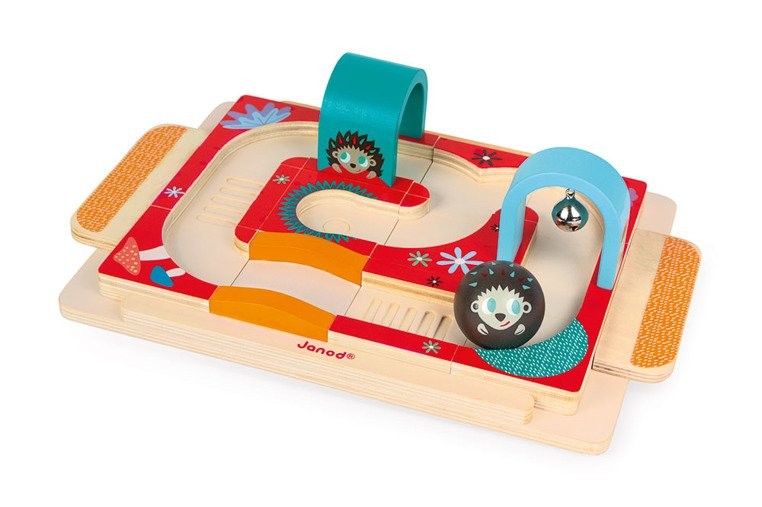 Janod Układanka Tor dla Kuli Jeżyk 18m+