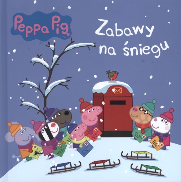 Świnka Peppa Zabawy na Śniegu Figurka + Akcesoria 3+