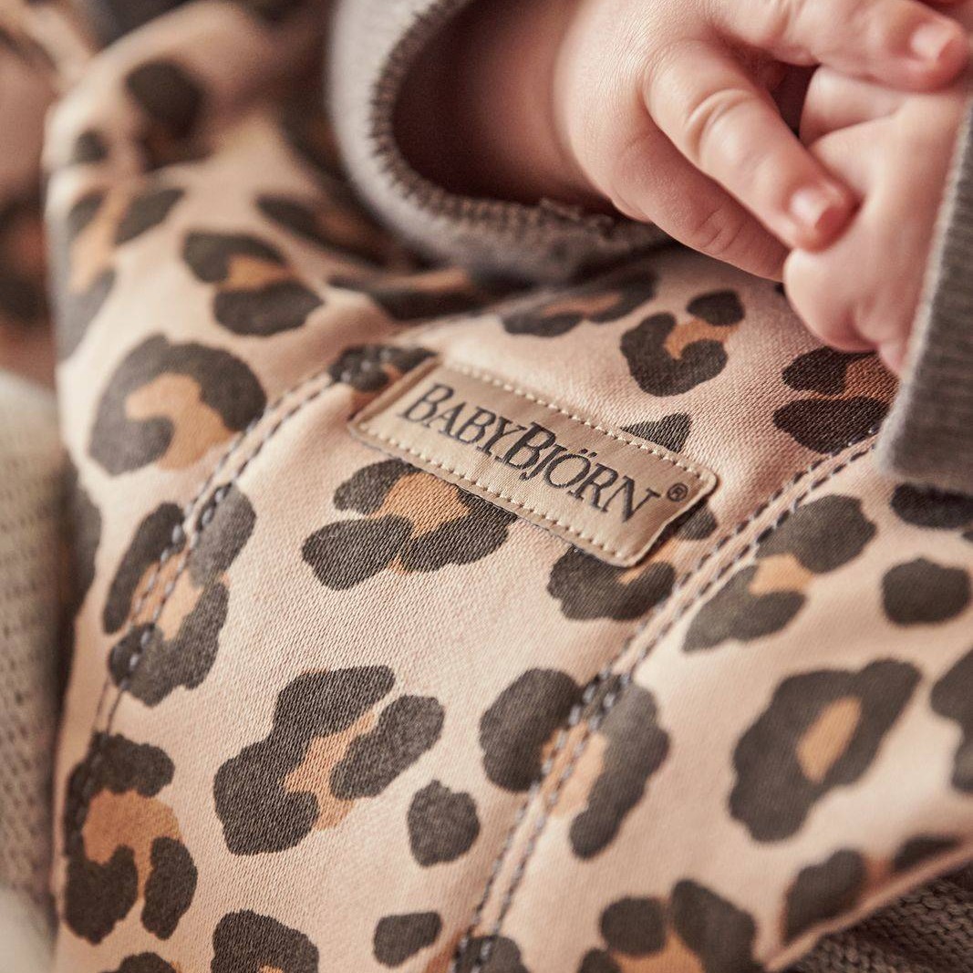 BABYBJÖRN Leżaczek Bliss Cotton Beż/Leopard 0+